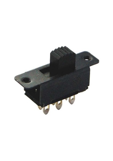 IC208A 6 Pin ON-OFF-ON Sürgülü Anahtar