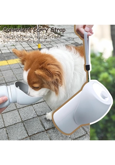 Köpek Kedi İçin Katlanabilir Esnek Sağlıklı Açık Hava Seyahat Yürüyüş Suluğu