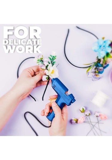 100watt Sıcak Silikon Tabancası + 10 Adet Çubuk Slikon Cn