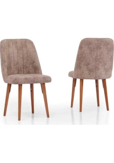 Yonga Concept Karegold Sandalye 6 Adet Cappucino