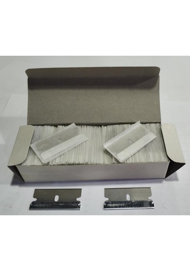 Amerıcan Lıne Çelik Yapışkan Kazıma Bıçağı 100 Adet