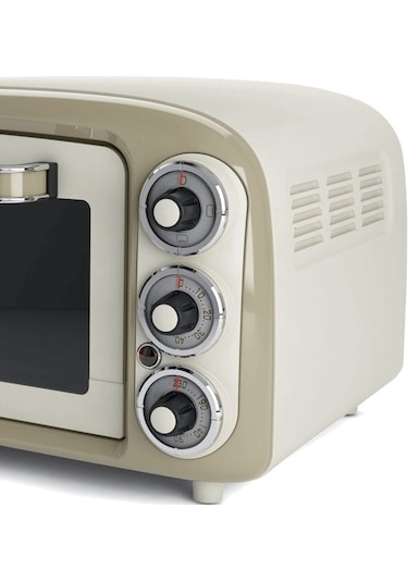Ariete 979 Vintage 18 LT Mini Fırın Bej