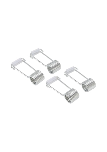 Vkemall 4 Adet Paslanmaz Çelik Otomatik Kapanan Kapı Mıknatısı - 2cm İç Çaplı, Dolap Ve Mutfak Kapıları İçin Tamir Ve Değişim Aksesuarı