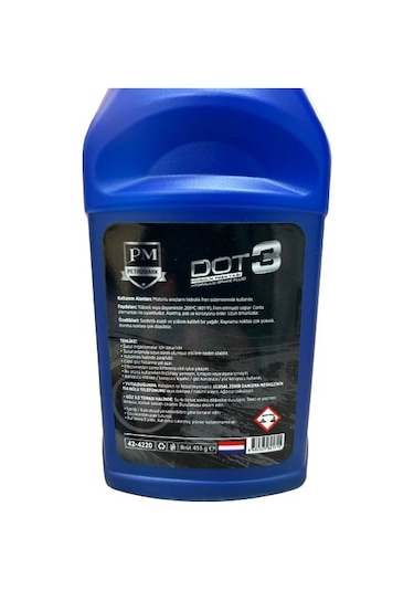 Petromark Dot 3 455 Gr Hidrolik Fren Yağı