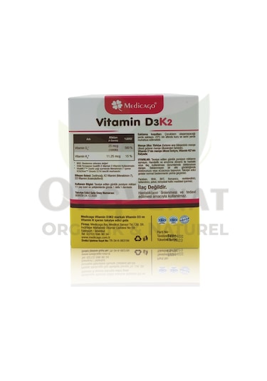 Medicago Vitamin D3K2