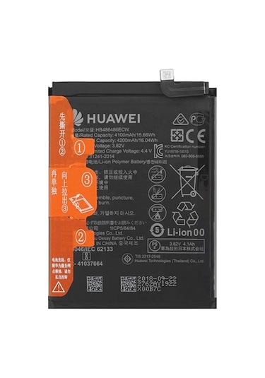 Huawei P30 Pro Hb486486Ecw Batarya