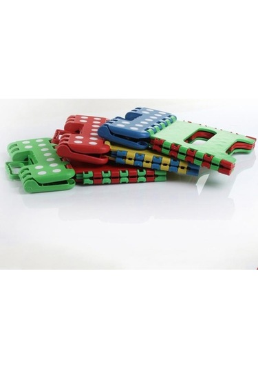 Sones Taşınabilir Kalın Plastik Çocuk Katlanır Tabure Açık Hava Aktivite Aracı Ev Seyahat Gerekliliği, Renk Rastgele Teslimat