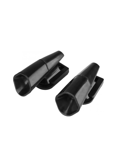 Ranyeek Araç Ultrasonik Hayvan Uyarıcı - 2 Adet Siyah Led Işıklı Vahşi Hayvan Engelleme Cihazı