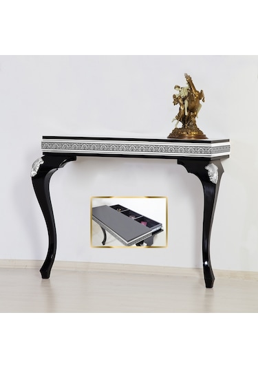 Decorotti - Ferro A4-3 Gizli Bölmeli Dresuar Siyah