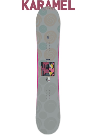 Mas Snowboard Karamel 25 Çok Renkli
