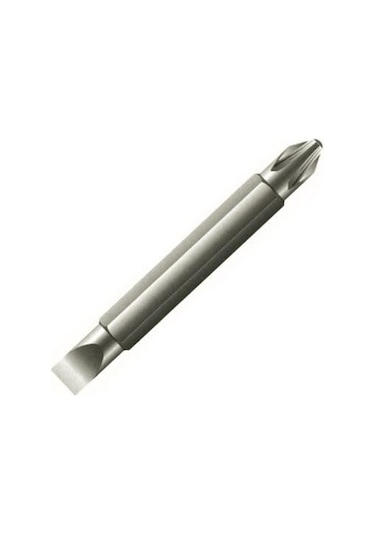 LEO 60 MM ¼’’ S2 Kalite Mıknatıslı Bits Çift Uçlu Düz*Yıldız Matkap Ucu Tornavida Ucu 18 Adet