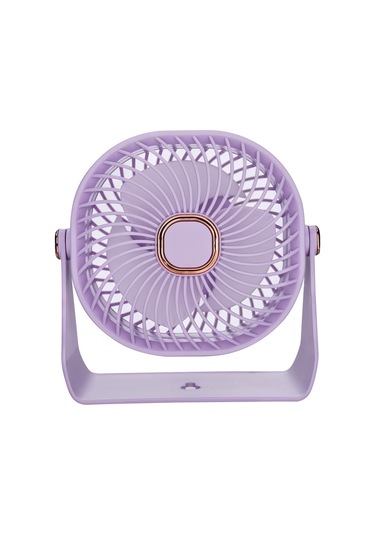 Wexta Zb112 Taşınabilir Masaüstü Mor Usb Fan