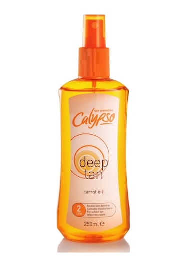 Calypso Deep Tan SPF 2 Carrot Oil 250 ML