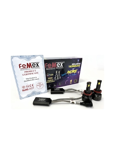 Femex Super More Csp Superior Etı Chipset H8/11 Led Xenon Led Headlight