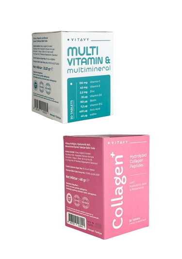 Collagen & Hyaluronic Acid & Resveratrol 1x30 Tablet Ve Mult...