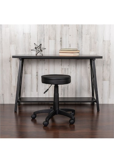 Depolife Tekerlekli Tabure Ofis Büro Hastane Labaratuar Öğrenci Eczane Ine