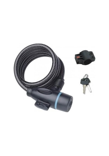 Zhongli 12x120 Spralli Halat Kilit + Taşıma Aparatı Kırmızı