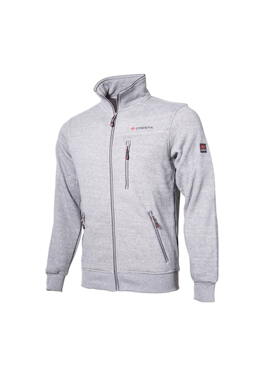 Cresta Outdoor Fermuarlı Erkek Sweatshirt