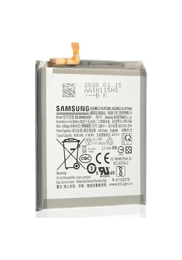 Samsung Galaxy Note 20 Ultra N985f Uyumlu İthal Pil