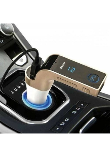 Bluetooth Araç Kiti Car-g7 Fm Usb Girişli Transmitter Carg7