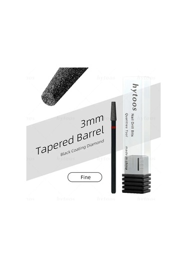 Hytoos Pro Siyah Elmas Tırnak Matkap Uçları Rus Tırnak Eti Ucu Tırnak Matkap Ölü Cilt Tırnak Eti Temizleyici Çivi Ön Tedavi Araçları Ordu Yeşil