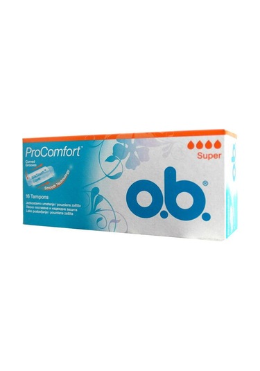 O.B Pro Comfort Tampon Süper 16'lı