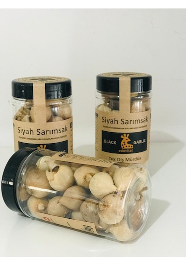 Edovital Siyah Sarımsak Tek Diş Mürdük 3 x 150 G
