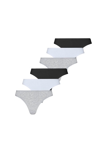 Likralı 6'lı Kutu Premium Günlük Kullanıma Uygun Tanga Külot Maya G-005 A Resimdeki Renk