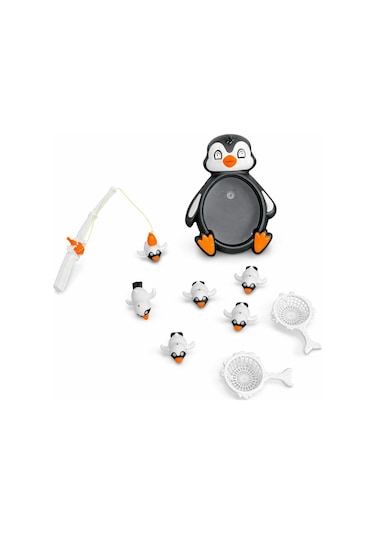 Penguen Yakalama Oyunu Mıknatıslı Siyah Beyaz