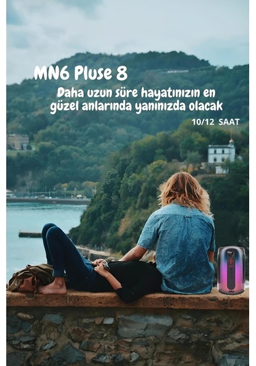 Pluse 8 Mikrofonlu Ses Bombası/ışıklı Gece Lambası/dekoratif Aydınlatma/2 Mikrofonlu Hoparlör