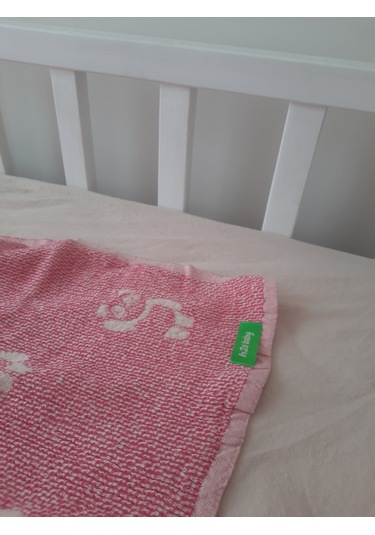 H2o Tekstil Bebek Battaniyesi Pembe