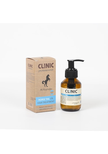 Clinic Organik At Kuyruğu Saçlar Bakım Yağı 100 ML