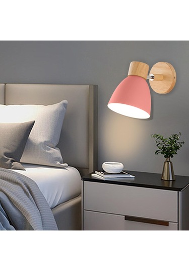 Suntek Modern Basit Duvar Işık Fikstürleri Koridor Pembe Pembe