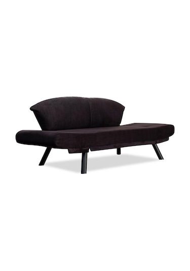 Pafu Genzo İkili Kanepe Siyah