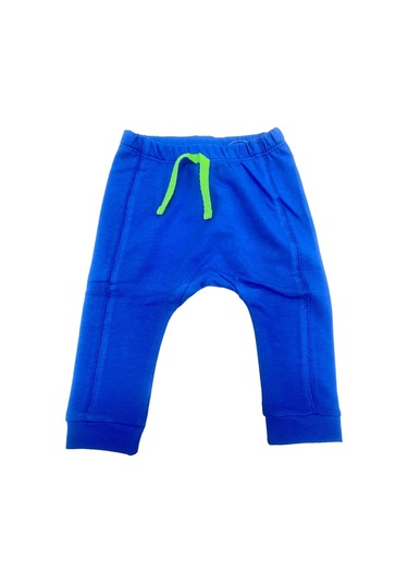 Bibaby Pantolon İki İp Moons Bimini Saks Mavi-9212 Mavi