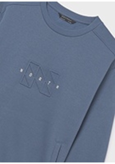Mayoral 7405-93 Erkek Çocuk Mavi Sweat Mavi