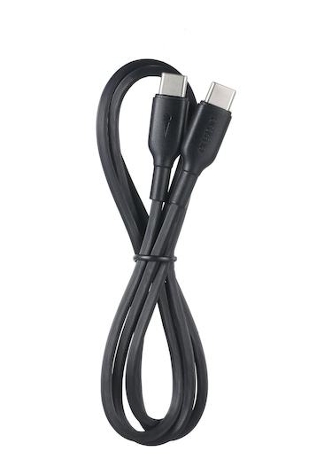 Suofeng Oraimo Ocd-c24 Type-c Çift Uçlu Veri Kablosu 3a Hızlı Şarj 800 Mbps Transfer 1m Dayanıklı Siyah