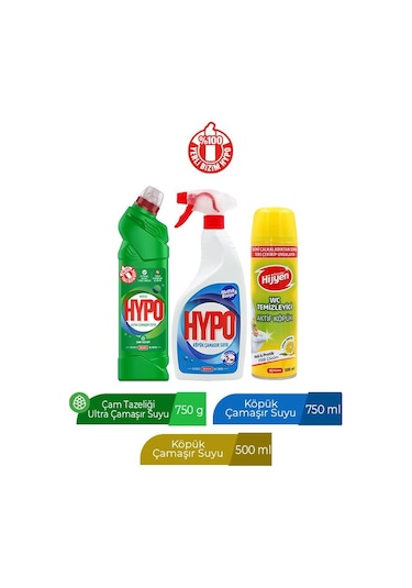 Hypo Tuvalet Temizleme Seti 3'lü