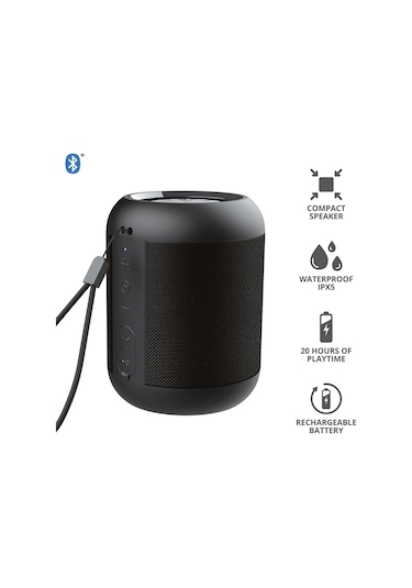 Trust 23549 Rokko IPX5 Suya Dayanıklı Bluetooth Hoparlör