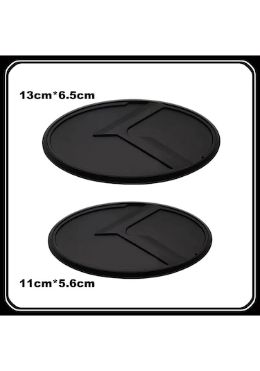 Stil 6-çok Tarzı Modifiye Araba Sticker Araba Ön Ve Arka Logo Rozeti Çıkartması Kıa Forte Optima Sorento Sportage Rio K