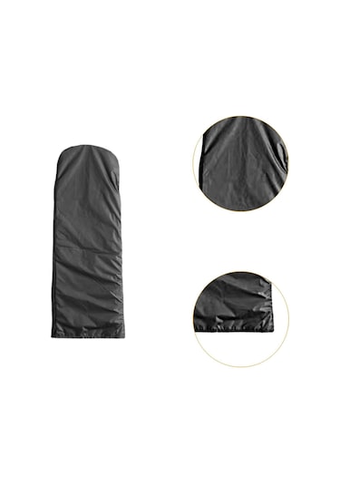 Homyl Katlanır Merdiven Kılıfı Taşınabilir Koruyucu Siyah