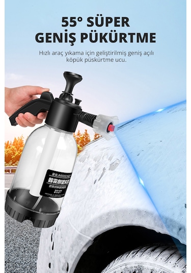 Basınçlı Çok Fonksiyonlu El Pompası Köpük Püskürtme Sıvı Püskürt