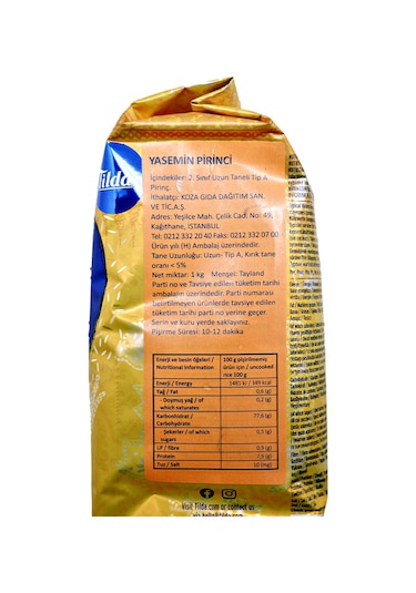 Tilda Yasemin Pirinci 1 KG