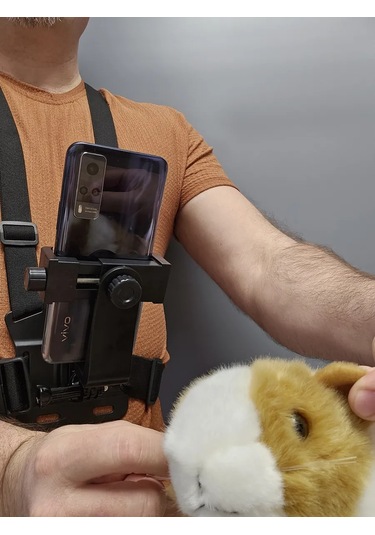 Vsakıe Stukovıny Telefon Ve Aksiyon Kamerası Baş, Göğüs, Kol İçin Tutucu 2 320743886