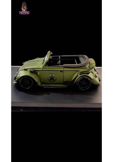 Inspire Model 1/64 Volkswagen Beetle Rwb Robert Design Stripe 300 Limited Rwb2021rs001650a
