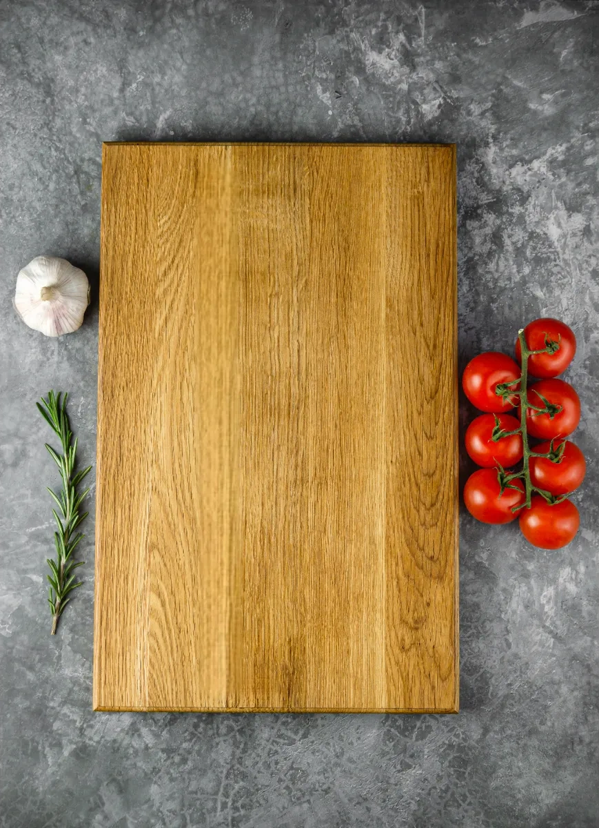 Woodlıne32 Büyük Meşe Ahşap Kesme Tahtası, 37x23 Cm, 1 Adet. 449001850 Meşe