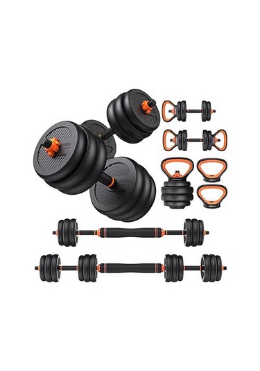 Ciwaa Çok Amaçlı Cement Dambıl Seti 34 Kg Barbell Dambıl Çaydanlık