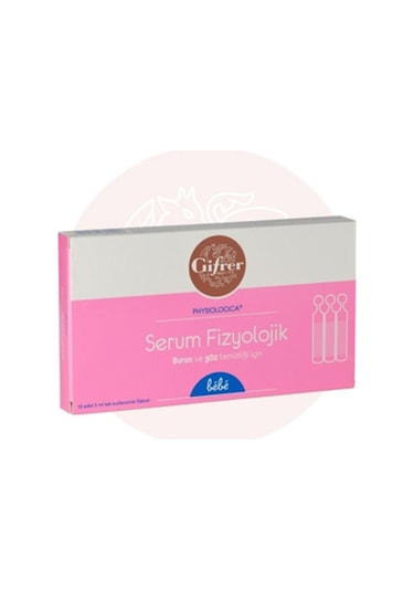 2 Adet Gifrer Serum Fizyolojik 5Ml 10 Adet Flakon