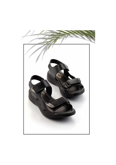Siyah Kadın Sandalet K05311350009 Siyah