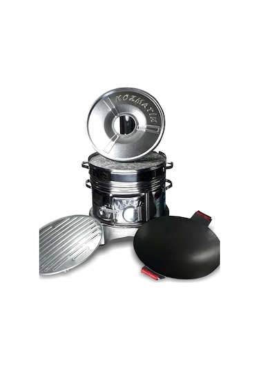 Yaramış Mermer ve Granit Mangal Seti